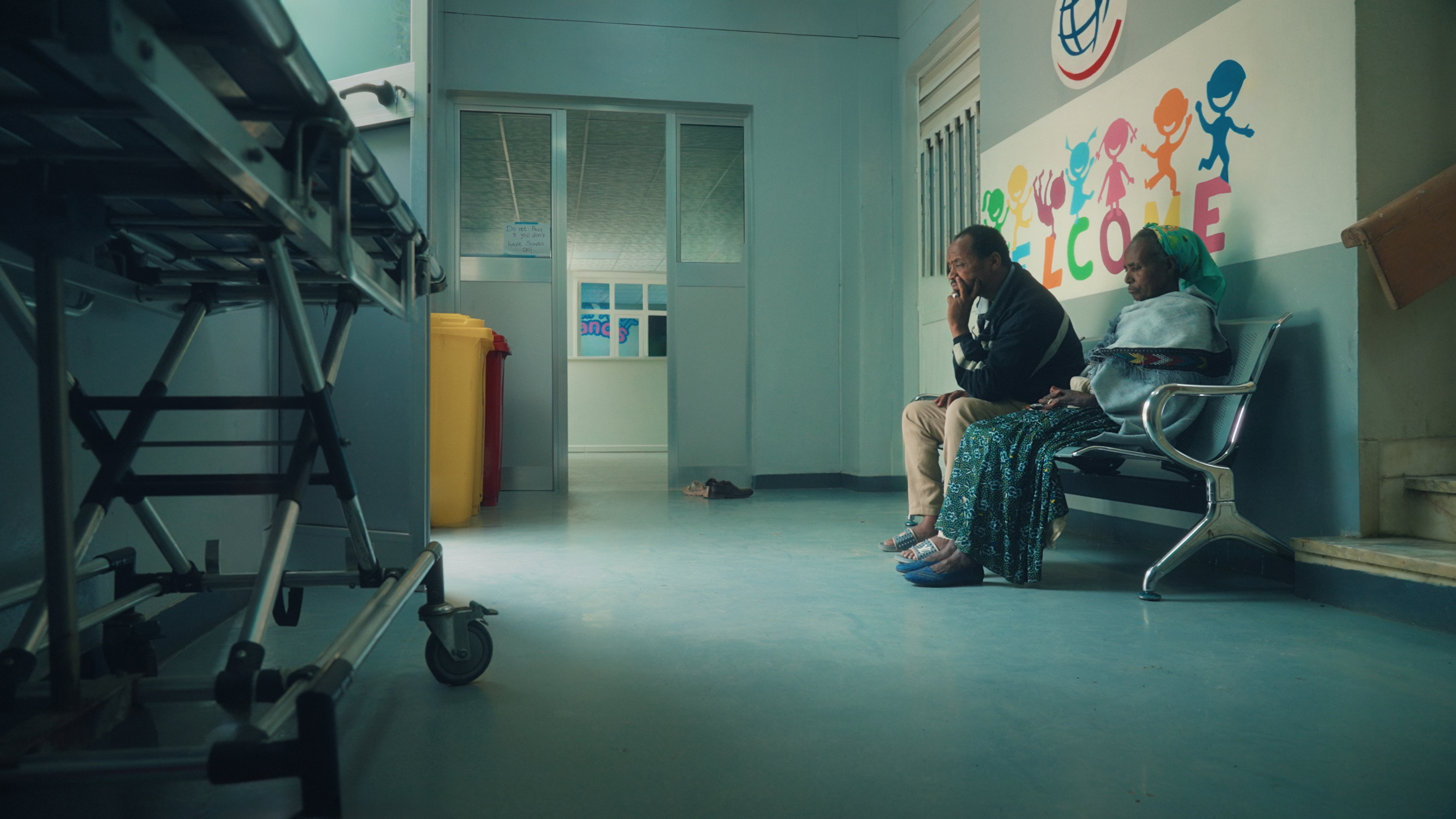 Parents waiting